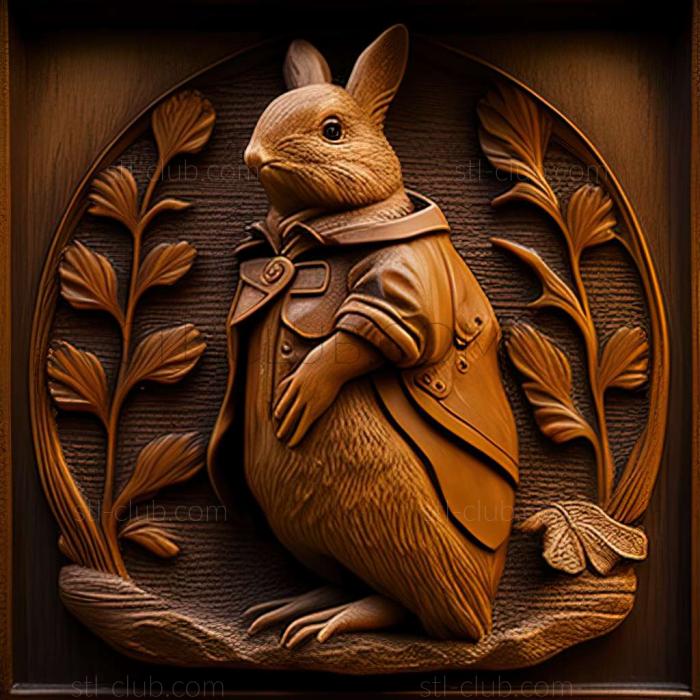 3D model Beatrix Potter (STL)